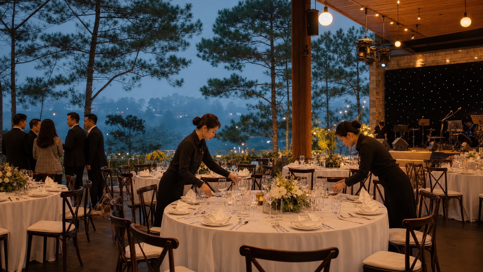 Gala dinner Đà Lạt cho đoàn MICE: kinh nghiệm chọn địa điểm và vận hành
