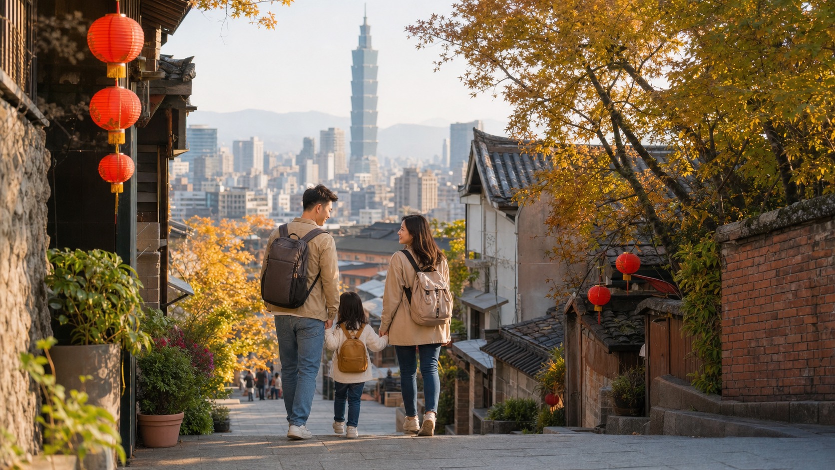Du lịch Đài Loan mùa thu 5 ngày: lịch trình nhẹ cho gia đình lần đầu đi